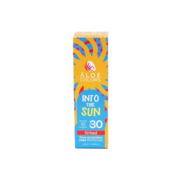 ALOE COLORS Into The Sun Face Sunscreen SPF30 Tinted, Αντηλιακή Κρέμα Προσώπου με Χρώμα - 50ml